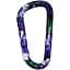 Брелок-карабін Munkees 3326 Flower purple 8х80 мм (1012-3326-PR) - мініатюра 1