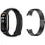 Фітнес-браслет Xiaomi Smart Band 9 Midnight Black + металевий ремінець Type С Black - мініатюра 1