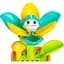 Набір іграшок для ванни Baby Team Чарівна квітка (9031_квітка блакитна) - мініатюра 2