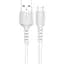 USB кабель Kaku KSC-111 USB - Micro USB 1m - White - миниатюра 1