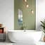Дзеркальний декор Wall Sticker SW-00002505 акриловий самоклеючий Перо 6 шт. срібло - мініатюра 5