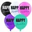 Кулька повітряна латексна з принтом 30 см (25) Happy Birthday, IDEA7-PB-32 - мініатюра 1