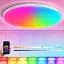 Стельовий LED світильник Ceiling Lamp Smart з RGB-підсвічуванням та пультом керування 24 Вт - мініатюра 6
