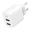 Зарядний пристрій мережевий MAKE 12W 2USB 2.4A White - мініатюра 2