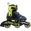 Ролики Rollerblade Microblade 3WD 28-32 Pacific Blue/Lime (1012-07221700-159-28-32) - мініатюра 2