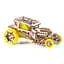 Дерев'яний конструктор "Hot Rod" Time for Machine T4M380303 Жовтий - мініатюра 1