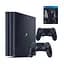 Консоль Sony PlayStation 4 PRO 1TB CUH 72 Black обслугована + 2 Геймпада бездротових DualShock 4 + The Last of Us: Remastered + гарантія б/в - мініатюра 1