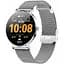 Смарт-годинник Uwatch T8 Silver (кругла модель) 2 ремінці - мініатюра 1