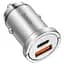 Автомобільний комплект - адаптер і кабель HOCO NZ10 45 W usb-c - lightning сріблястий - мініатюра 6