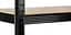 Стеллаж LEOBRO Черный 180 х 90 х 40 см 265кг/полка 5 полок (LB-R265-BLK) - миниатюра 3