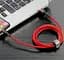Кабель Baseus Cafule Series Cable USB to Lightning 2A 3m CALKLF-R09 Red - мініатюра 6