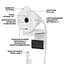Веб-камера Logitech Brio 300 White (960-001442) - мініатюра 7