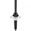Палиці Leki Carbon HX 3D 115 Black/White/Dark anthracite (1052-650 68011 115) - мініатюра 3
