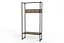 Вешалка напольная Ferrum-decor Трелис 12 180x90x38 черный ДСП Дуб Сонома 16мм (FRD-104310) - миниатюра 3