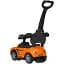 Дитяча каталка-толокар Bambi Racer M 5045L-7 з батьківською ручкою помаранчевий - мініатюра 5
