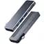 Мультипортовий адаптер USB Хаб Baseus Harmonica 5-in-1 HUB Adapter CAHUB-K0G Grey - мініатюра 3