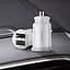 Автомобільний зарядний пристрій Baseus С8-K Grain Mini Smart Car Charger 3.1A 2хUSB White (651162372) - мініатюра 6