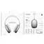 Накладні навушники Borofone BO35 Adorable, BT headphones, BT5.4, AUX, 400mAh, 45h, silver - мініатюра 6