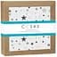 Пелюшка муслінова Cosas Stars CS1 80х100 см (MuslinDiapers_StarCarnivalGrey) - мініатюра 1