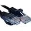 Патч-корд 7м UTP cat.5e, CCA, black GEAR (GPC-UTPCCARJ45-7B) - мініатюра 1