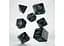 Набор кубиков Galactic Black & blue Dice Set , 7 шт. (SGAL67) - миниатюра 2