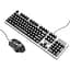 Набір - клавіатура та миша - HOCO Luminous gaming keyboard and mouse set GM18 - мініатюра 3