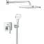 Душова система прихованого монтажу Grohe Cubeo з Tempesta 250 1053360000, Білий - мініатюра 1