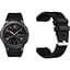 Силиконовый ремешок 22мм для смарт-часов Samsung Gear S3 Frontier - черный L (WB808310) - миниатюра 1
