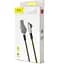 Кабель Baseus Exciting L Shape Cable USB to Lightning 1m CALCJ-A06 Green - мініатюра 2