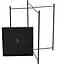 Стол Bo-Camp Bedford 30x30 cm Black (1404324) (DAS302570) - миниатюра 3