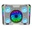 Охлаждающая подставка для ноутбука до 18 дюймов GamePro GPCP-1270 RGB 2xUSB 5xfans - миниатюра 2