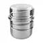 Набір кухлів Tatonka Handle Mug 500 Set Сріблястий - мініатюра 1