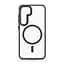 Чехол Samsung Galaxy S24 5G (SM-S921), Unit MagSafe, черный, прозрачный, магсейф, противоударный, магнитный, панель-накладка с поддержкой MagSafe, с поддержкой беспроводной зарядки, TPU+PC, защита всего корпуса, ударопрочный, ArmorStandart (ARM74859) - мініатюра 1
