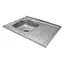 Кухонная мойка Kroner KRP Satin-6080L (0,6 мм) CV022825, Satin - миниатюра 3