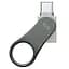 USB флеш накопичувач Silicon Power 32GB Mobile C80 Silver USB 3.2 (SP032GBUC3C80V1S) - мініатюра 4