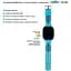 Smart Watch AmiGo GO005 4G WIFI Thermometer Blue - миниатюра 3