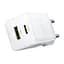 МЗП Baseus Palm Fast Charger 30W (1USB-A/1C) + кабель Type-C to Type-C (P1011160A) Moon White - мініатюра 3