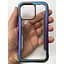 Оригинальный противоударный чехол X-Doria Raptic Shield Pro iPhone 13 Pro (6.1") Blue прозрачный - миниатюра 3