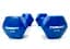 Гантель для фітнесу 5.0 кг EasyFit із вініловим покриттям синя - мініатюра 2