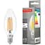 LED лампа Titanum Filament C37 4W E14 4100K (TLFC3704144) - мініатюра 1