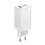 Зарядное устройство для Baseus GaN3 Pro Fast Charger 2C+U на 65W (CCGP050102) блок белый - миниатюра 1