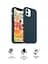 Силиконовый чехол для Apple iPhone 11, ICON2 Case, синий, противоударный, панель, защита всего корпуса, матовая поверхность Soft Touch, выступает над дисплеем, совместим с защитными стеклами и пленками, с микрофиброй, ArmorStandart (ARM60553) - миниатюра 3