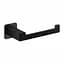 Тримач для туалетного паперу Omnires Nelson black mat (NL80510BL) - мініатюра 1