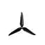 Пропелер для дрона Gemfan 7140 PC 3 Blade - Black 2xCW/2xCCW (PMPC7140-3B) - мініатюра 1