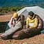 Спальник з натуральним пухом Naturehike Snowbird CNK2550WS014, p-р L, коричневий 400 г - мініатюра 5