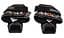 Гаки для тяги на зап'ястя Power System PS-3370 Hooks Camo Black/Red XL (PS_3370_Black/Red XL) - мініатюра 4