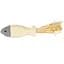 Flamingo Natural Fun Fish фламинго рыбка экологичная игрушка с кошачьей мятой для котов 20х2.5х4.5 см - миниатюра 1