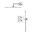 Душова система прихованого монтажу термостатична Grohe QuickFix Precision Grohtherm Cube 34881000, Хром - мініатюра 4
