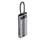 Адаптер USB Хаб Baseus Metal Gleam 9-in-1 Multifunctional Type-C HUB Docking Station Gray CAHUB-CU0G - мініатюра 2