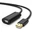 Дата кабель USB 2.0 AM to AF 20.0m Active black Ugreen (10324) - мініатюра 1